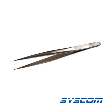 Pinza sólida de Acero al carbono con punta fina tipo Boley, 4 3/4" (12.0 cm) de largo.