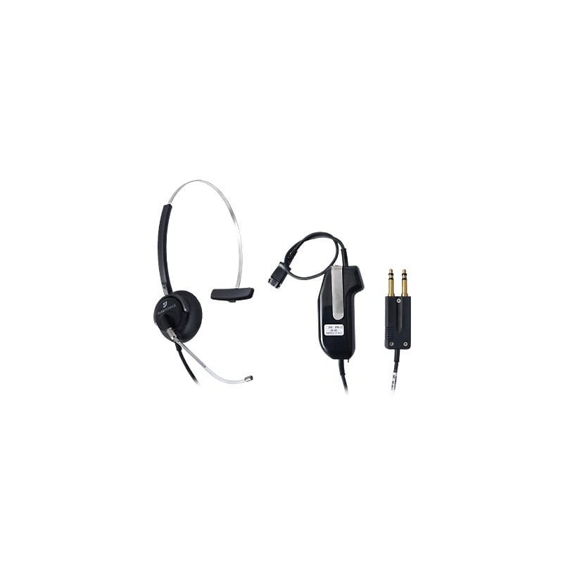 Diadema para Despachador, incluye cable adaptador con PTT