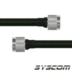 Epcom SN-400-N-1000 Cable RF400, con conductores N Macho en ambos extr