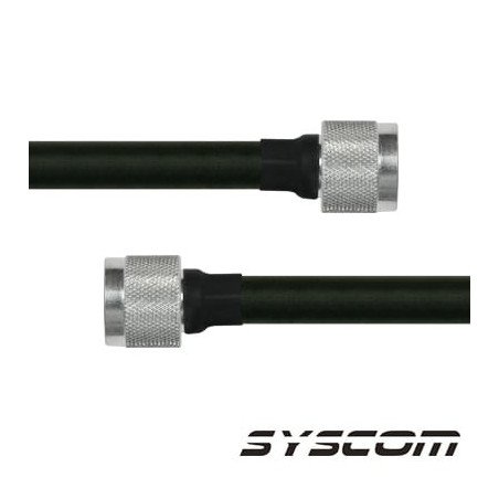 Epcom SN-400-N-1000 Cable RF400, con conductores N Macho en ambos extr