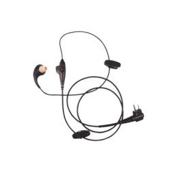 Micrófono de solapa con audífono discreto para radios Motorola XTS3000