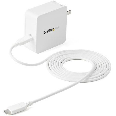 Cargador de pared USB-c de 1 puerto, entrega de alimentación de 60w, cargador USB c para laptop o teléfono celular