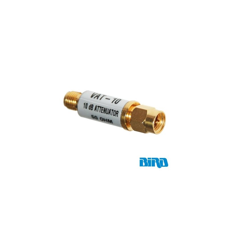 Atenuador 10 dB, 1 W, Conectores SMA Macho-Hembra, CD-6 GHz.