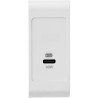Cargador de pared USB-c de 1 puerto, entrega de alimentación de 60w, cargador USB c para laptop o teléfono celular