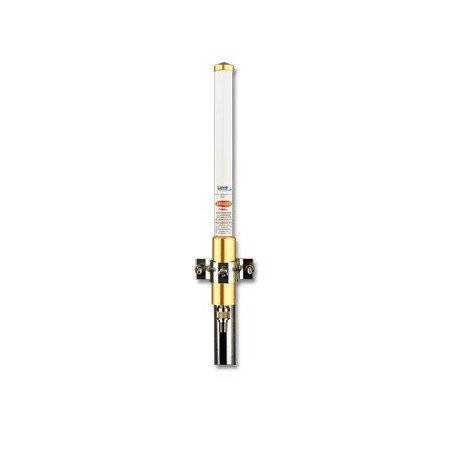 Antena omni. fibra de vidrio, frec. 162-168 MHz, 3db de ganancia