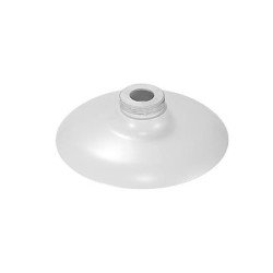 Montaje adaptador tipo plato necesario para pared o techo en domos PTZ