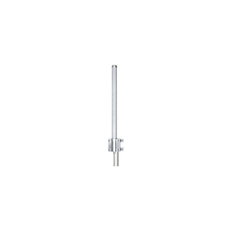 Antena 2.4 GHz omnidireccional 15 dBi dimensiones 3.8 x 143 cm, peso 2.8 kg