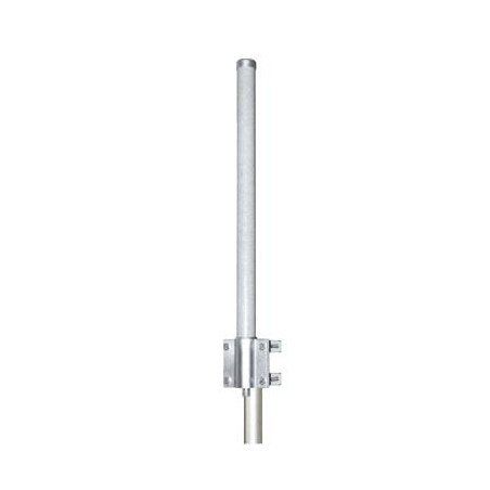 Antena 2.4 GHz omnidireccional 15 dBi dimensiones 3.8 x 143 cm, peso 2.8 kg