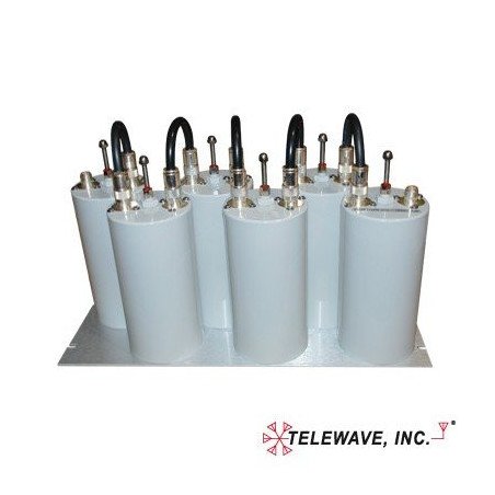 Preselector de 400-512 MHz, 6 cavidades, 4 MHz ancho de banda.