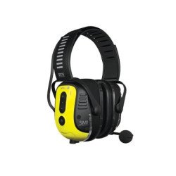 Audífonos inteligentes de diadema de uso rudo con filtrado de ruido, SIN bluetooth NI comunicación de corto alcance, para radios