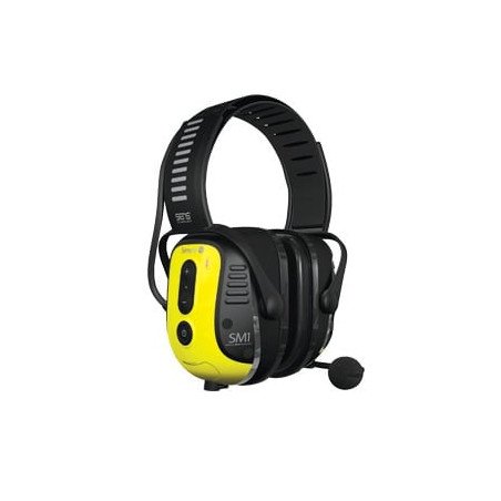 Audífonos inteligentes de diadema de uso rudo con filtrado de ruido, SIN bluetooth NI comunicación de corto alcance, para radios