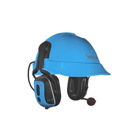 Audífonos inteligentes montados en casco con filtrado de ruido, con bluetooth, comunicación de corto alcance, no IS para radios