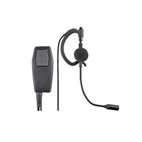 Micrófono (mini boom) con audífono para Hytera PD-706, PD-786, PT-580