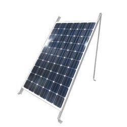 Montaje para 1 modulo en piso para módulos fotovoltaicos Grandes (Ver 