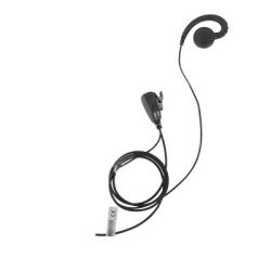 Micrófono de solapa con audífono ajustable al oído para Motorola GP900