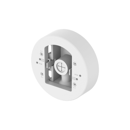 Adaptador de poste compatible con cámaras tipo domo Hanwha, verificar compatibilidad