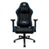 Silla Gaming Vorago CGC500-BL - Asiento acolchado, Negro/Azul