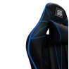 Silla Gaming Vorago CGC500-BL - Asiento acolchado, Negro/Azul
