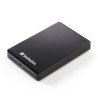 SSD portátil Verbatim Vx460, 128 GB, 3.2 Gen 1 (3.1 Gen 1), Negro SSD portátil Verbatim Vx460, 128 GB, 3.2 Gen 1 (3.1 Gen 1), Negro