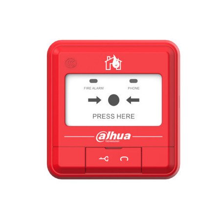 Estacion Manual de Alarma de Emergencia Convencional, 2 Hilos sin Polaridad, Pruebas EMC, Alarma Visual