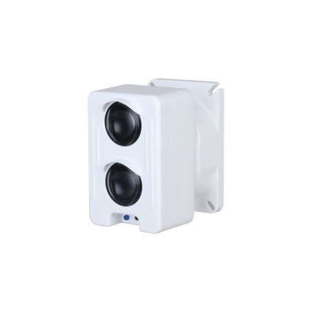 Detector de Haz de Luz con Alcance de 5 a 100 metros y Sensibilidad de 1.8 dB, 24V DC (36V A 18V)