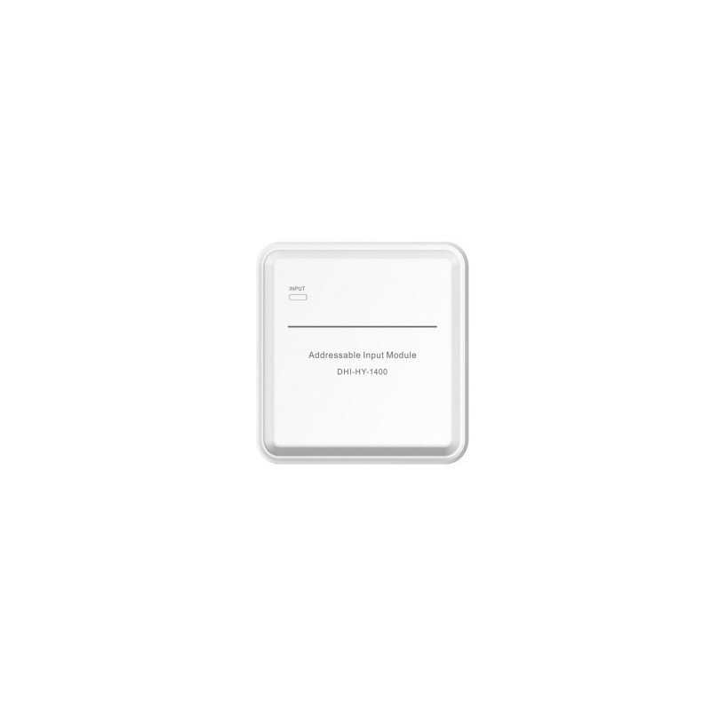 Sistema de alarma de contra incendios Dahua Technology DHI-HY-1400, Módulo de entrada/salida, Blanco, 24 V