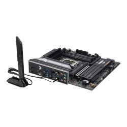 Tarjeta madre ASUS TUF GAMING B860M-PLUS WIFI, Intel, LGA 1851 (Socket V1), Intel Core Ultra (Series 2), DDR5-SDRAM, 256 GB