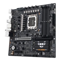 Tarjeta madre ASUS TUF GAMING B860M-PLUS WIFI, Intel, LGA 1851 (Socket V1), Intel Core Ultra (Series 2), DDR5-SDRAM, 256 GB