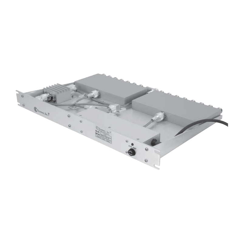 Multiacoplador de 16 canales para 400-512 MHz, 40 MHz de ancho de band