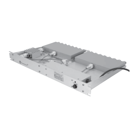 Multiacoplador de 16 canales para 400-512 MHz, 40 MHz de ancho de band