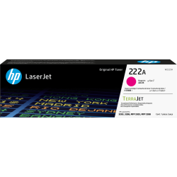 Cartucho de tóner Original HP LaserJet 222A, magenta, 1200 páginas, Magenta, 1 pieza