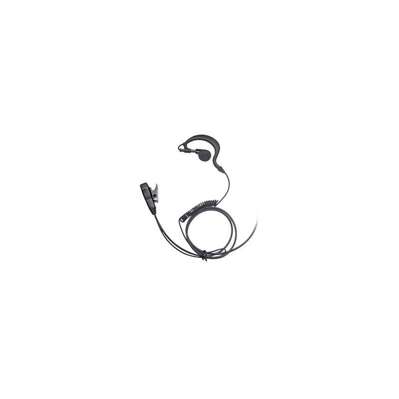 Micrófono de Solapa con Audífono Ajustable al oído. Para MOTOTRBO SLIM