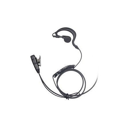 Micrófono de Solapa con Audífono Ajustable al oído. Para MOTOTRBO SLIM
