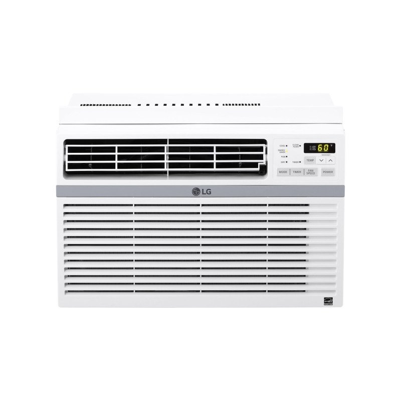 Aire Acondicionado LG Tipo Ventana Enfriamiento 8000 BTU/h Temporizador Color Blanco