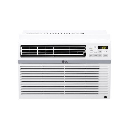 Aire Acondicionado LG Tipo Ventana Enfriamiento 8000 BTU/h Temporizador Color Blanco